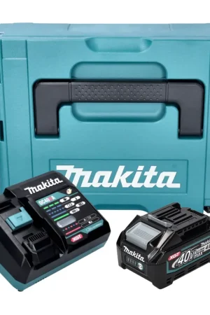 Makita Power Source Kit 1x BL 4040 batterie 40 V max. 4,0 Ah XGT+ DC 40 RA chargeur + Makpac Solde