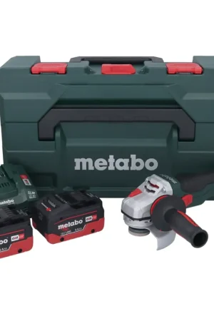 Acheter En Ligne Metabo WB 18 LTX BL 15-125 Meuleuse d'angle sans fil rapide 18 V 125 mm brushless + 2x Batteries 5,5 Ah + Chargeur + metaBOX ( 601730660 )