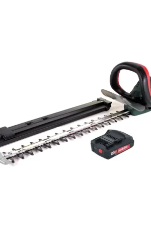 Offre Exclusive Metabo AHS 18-55 V Taille-haies sans fil 18 V 53 cm + 1x batterie 2,0 Ah - sans chargeur