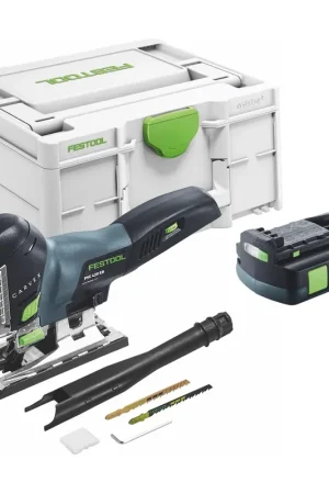 Achetez Aujourd'hui Festool CARVEX PSC 420-Basic Scie sauteuse pendulaire sans fil 18 V 120 mm Brushless + 1x batterie 3,0 Ah + Systainer - sans chargeur