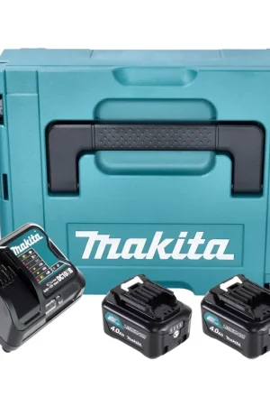Makita Power Source Kit ( 197641-2 ) 2x BL 1041 B batterie 12 V max. 4,0 Ah CXT + DC 10 SB chargeur + Makpac Vente Flash