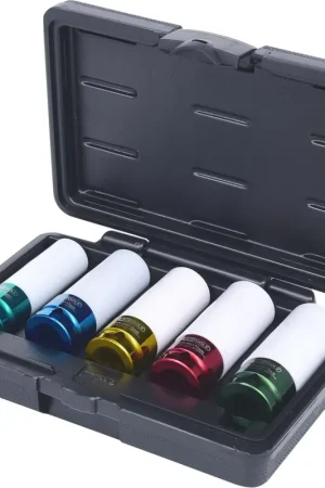 Réduction KS TOOLS 1/2' Jeu de douilles à chocs pour jantes aluminium, 5 pcs ( 515.1007 )