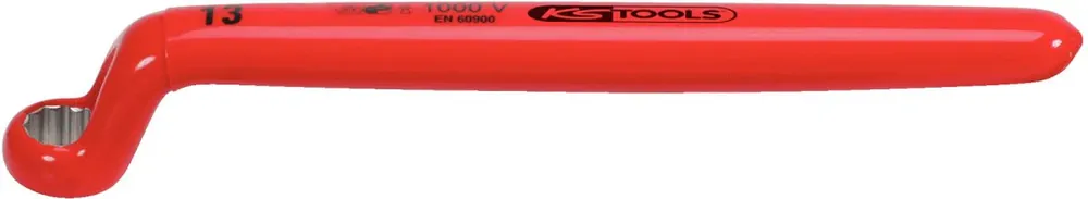 Acheter Direct KS TOOLS Clé à douille avec revêtement isolant, contre-coudée, 13 mm ( 117.1313 )