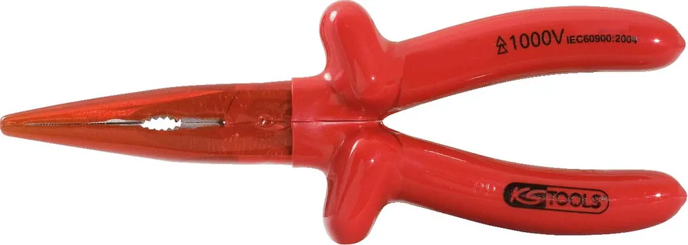 Bon Plan KS TOOLS Pince à bec demi-rond 1000V, 160 mm ( 117.1717 )