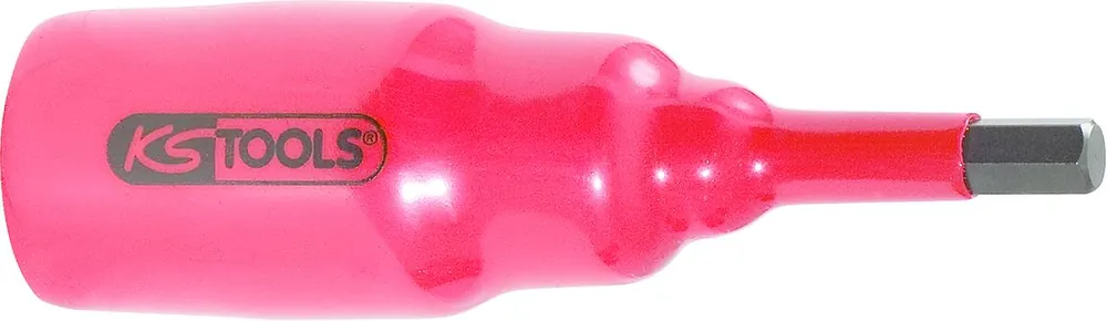 KS TOOLS Douille tournevis 3/8' avec revêtement isolant pour vis à six pans creux, courte, 6 mm ( 117.1737 ) Achat Immédiat