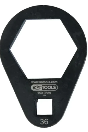 KS TOOLS Clé à douille mâle 3/8', extra plate, 36 mm ( 150.9589 ) Commander Vite