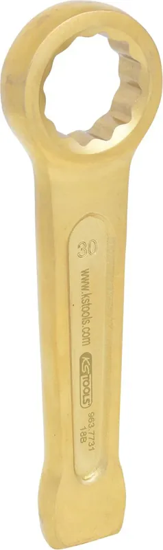 KS TOOLS Clés à oeillet à frapper BRONZEplus 30 mm ( 963.7731 ) Must-Have