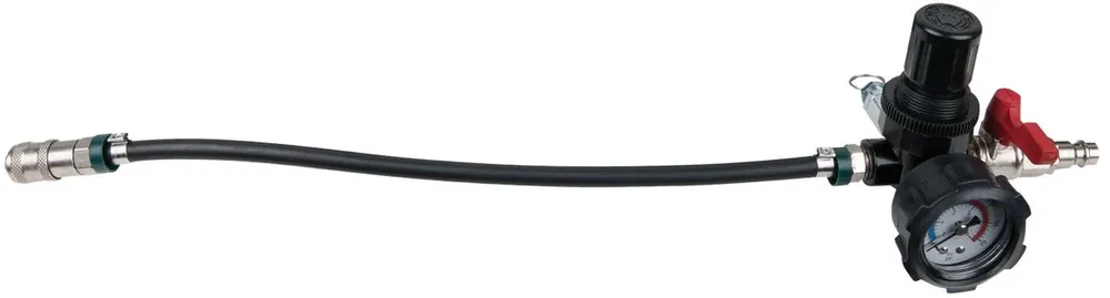 Populaire KS TOOLS Adaptateur d'admission d'air pour système turbocompresseur avec flexible et manomètre, 450 mm ( 460.2481 )