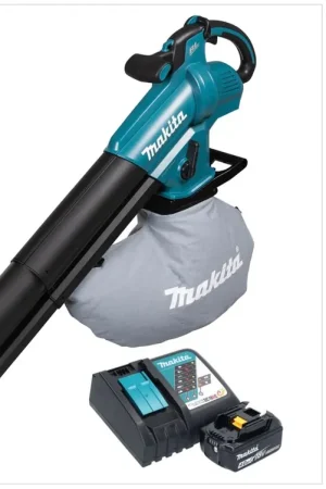 Makita DUB 187 RM Souffleur et aspirateur de feuilles sans fil 18 V Brushless + 1x batterie 4,0 Ah + chargeur Bon Plan