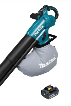 Promotion Saisonnière Makita DUB 187 G Souffleur et aspirateur de feuilles sans fil 18 V Brushless + 1x batterie 6,0 Ah - sans chargeur