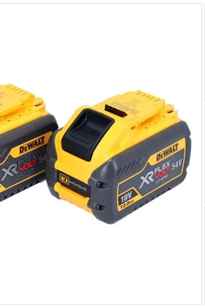 Meilleur Prix DeWalt DCB548 Batterie XR FLEXVOLT 12 Ah / 12000 mAh Li-Ion 18 V / 54 V max. - avec indicateur de charge - 2 pcs