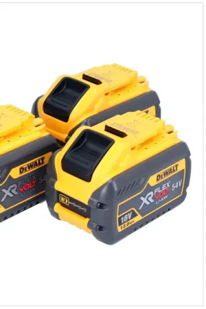 DeWalt 3x DCB 548 batterie 18 V / 54 V max. 12 Ah / 12000 mAh Li-Ion XR FLEXVOLT - avec indicateur de charge Prix Réduit