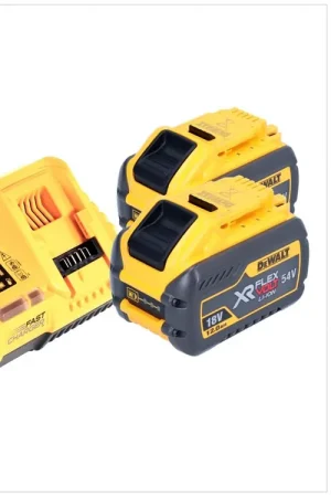 DeWalt DCB 118 Y2 Kit de démarrage sans fil 18 V / 54 V 2x XR FLEXVOLT Batterie 12 Ah + chargeur Pas Cher