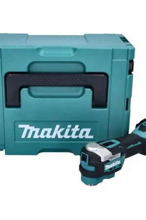 Usine Directe Makita DTM52ZJ Outil multifonctions sans fil Starlock Max Brushless 18V + Coffret Makpac - sans batterie, sans chargeur