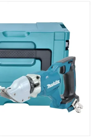 Makita DJS 200 ZJ Cisaille à tôle sans fil 18 V 2,0 mm Brushless + Makpac - sans batterie, sans chargeur Promotion