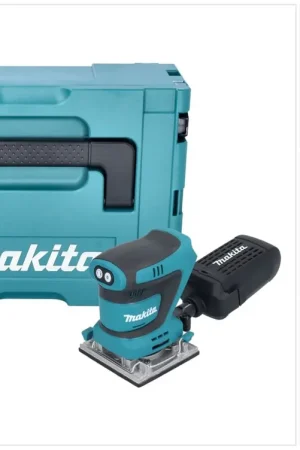 Vente Flash Makita DBO 484 T1J Ponceuse vibrante sans fil 18 V 112 x 102 mm + 1x batterie 5,0 Ah + Makpac - sans chargeur
