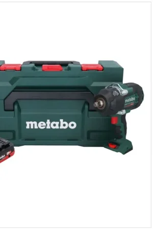 Metabo SSW 18 LTX 1450 BL Visseuse à choc sans fil 18 V 1450 Nm Brushless + 1x batterie 4,0 Ah + chargeur + metaBOX Marque