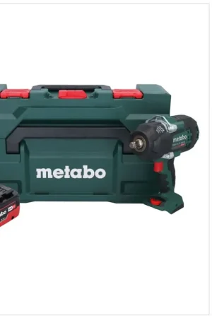 Prix Cassé Metabo SSW 18 LTX 1450 BL Visseuse à choc sans fil 18 V 1450 Nm Brushless + 1x batterie 5,5 Ah + chargeur + metaBOX