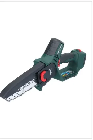 Prix Bas Metabo MS 18 LTX 15 Trononneuse sans fil 18 V 15 cm 5 m/s + 1x accu 2,0 Ah - sans chargeur