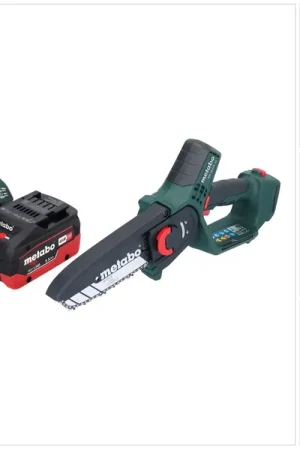 Top Vente Metabo MS 18 LTX 15 scie sans fil 18 V 15 cm 5 m/s + 1x batterie 5,5 Ah + chargeur