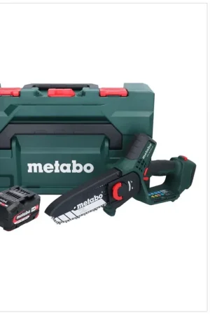 Pas Cher Metabo MS 18 LTX 15 outil sans fil 18 V 15 cm 5 m/s + 1x batterie 4,0 Ah + chargeur + metaBOX