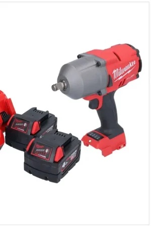 Promotion Clé à chocs sans fil Milwaukee M18 FHIWF12-402 18 V 1356 Nm 1/2" brushless + 2x batteries 4,0 Ah + chargeur