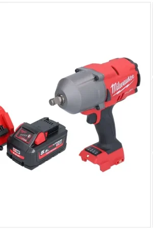 Solde Clé à chocs sans fil Milwaukee M18 FHIWF12-551 18 V 1356 Nm 1/2" brushless + 1x batterie 5,5 Ah + chargeur