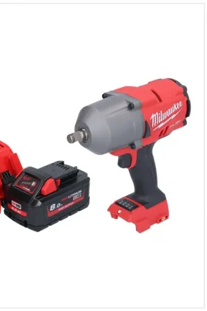Clé à chocs sans fil Milwaukee M18 FHIWF12-801 18 V 1356 Nm 1/2" brushless + 1x batterie 8,0 Ah + chargeur Offre Du Jour