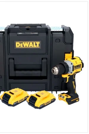 Commande En Gros Perceuse-visseuse sans fil DeWalt DCD 800 D2T 18 V 90 Nm sans balais + 2x batteries 2,0 Ah + chargeur + TSTAK