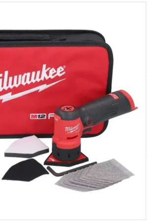Vente Flash Milwaukee M12 FDSS-251B Ponceuse delta sans fil 12 V 88,8 x 63,5 mm + 1x batterie 2,5 Ah - sans chargeur de batterie