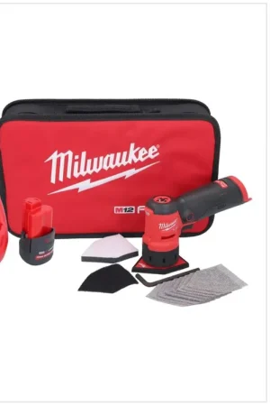Usine Directe Meuleuse à pointes sur batterie Milwaukee M12 FDSS-251B 12 V 88,8 x 63,5 mm + 1x batterie 2,5 Ah + chargeur