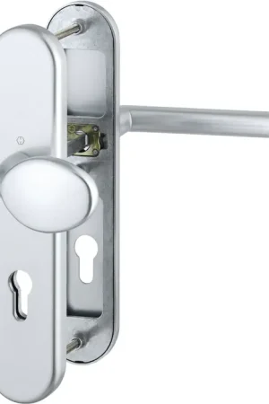 Bon Marché HOPPE Garniture de protection Stockholm 76G/3331/3410/1140 aluminium F1 ( 3000209124 )