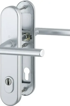 Super Prix HOPPE Garniture de protection Stockholm 1140/3332ZA/3410 aluminium F1 ( 3000209131 )