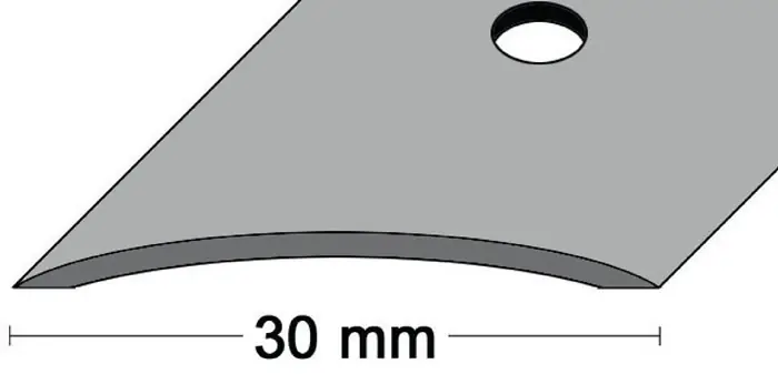 Affaire À Saisir PG Rail pour moquette largeur 30 mm longueur 1000 mm aluminium anodisé couleur argent ( 3000259510 )