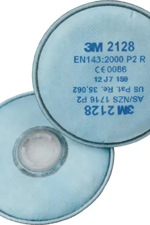 Filtre à particules rondes 3M 2128 EN 143:2000 P2 ( 4000370689 ) Meilleure Vente
