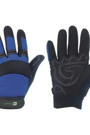 Soldes ELYSEE Gant en similicuir Master taille 10 noir/bleu ( 4000371075 )