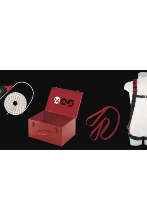 Soldes MAS Set d’équipements de sécurité antichute EN361, EN353-2, EN354+795 cl.B ( 4000385098 )