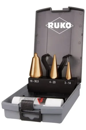 Prix Promo RUKO Jeu de forets à peler la tôle 3-14 / 5-20 / 16-30,5 mm ( 4000601700 )
