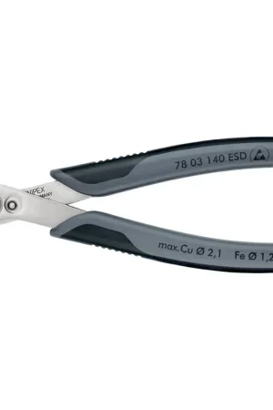 Haute Qualité KNIPEX Pince coupante latérale électronique Super-Knips® longueur 140 mm ( 4000810338 )