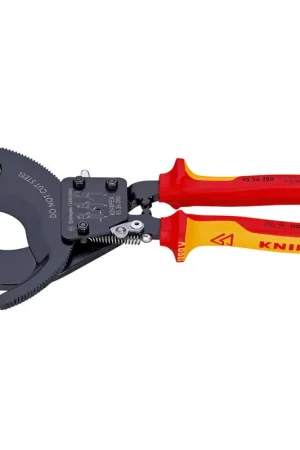 Offre Exclusive KNIPEX Cisaille à câbles L. totale 280 mm max. 52 (380 mm²) mm ( 4000810931 )