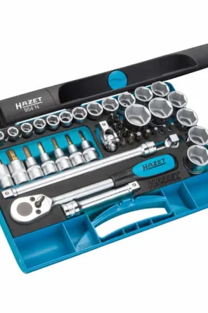 HAZET Jeu de clés à douille 954N 44 pièces 1/2 po. ( 4000822784 ) Quantité Limitée