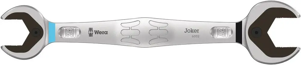 Quantité Limitée WERA Clé à fourche double 6002 Joker 24 x 27 mm Longueur 280 mm ( 4000822902 )