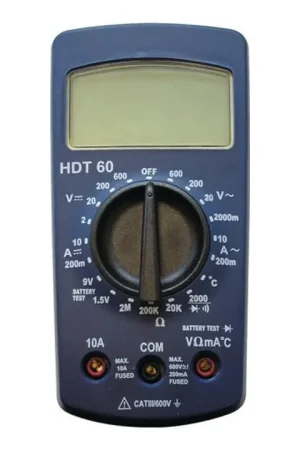 HDT Multimètre HDT 60 2-600 V AC/DC ( 4000828832 ) Soldes