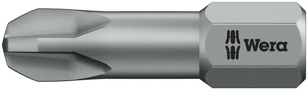 Certifié WERA Bit 851/1 TZ 1/4 ″ PH 3 Longueur 25 mm ( 4000829373 )