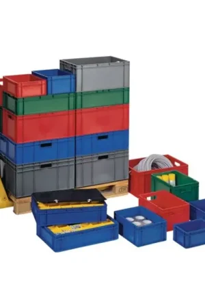 Expédition Rapide LA-KA-PE Conteneur de transport gerbables L300xl200xH145 mm ( 9000449368 )