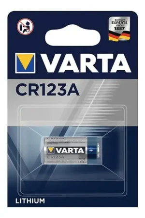 VARTA Batterie ULTRA Lithium 3 V CR123A 1430 mAh ( 4000901767 ) Dernier Modèle