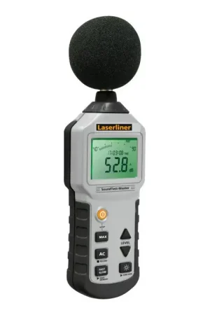 LASERLINER Appareil de mesure du niveau sonore SoundTest Master avec mémoire longue durée intégrée ( 4000370313 ) Seulement Aujourd'hui