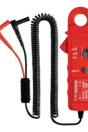 Prix Choc BENNING Adaptateur pour pince ampérométr. AC/DC CC 3 0,2-300 A ( 4000828918 )