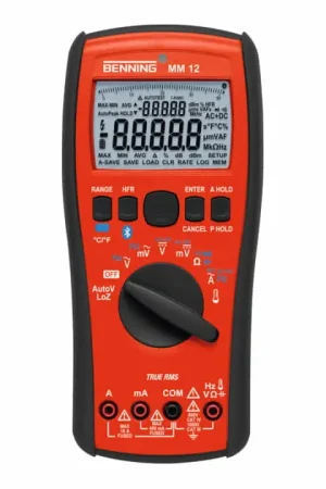 Nouvelle Collection BENNING Multimètre MM 12 0,0001 V-1 000 V AC/DC ( 4000828924 )