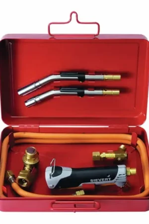 Dernier Modèle SIEVERT Ensemble de brasage fort/tendre Promatic 1000 en valise en tôle d’acier ( 1000152739 )